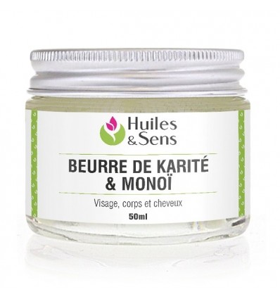 Beurre de karité et Monoï bio
